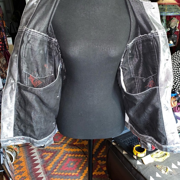 PETROLIO🖤Sequin❤️Snake🐍 Jacket🩶, ~size M - Picture 6 of 8